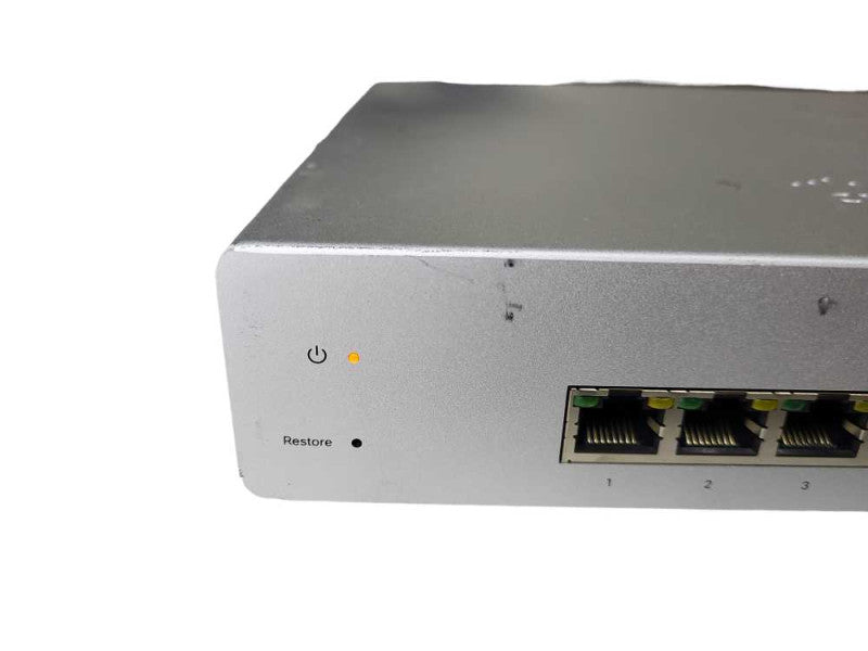 Cisco Meraki MS220-8P-HW 8 Port Desktop Ethernet Switch, Unclaimed $