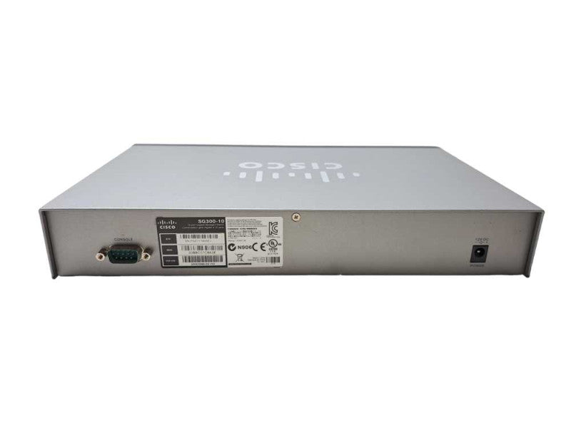Cisco SG300-10 | 10-Port Gigabit Managed Switch | 2x miniGBIC )