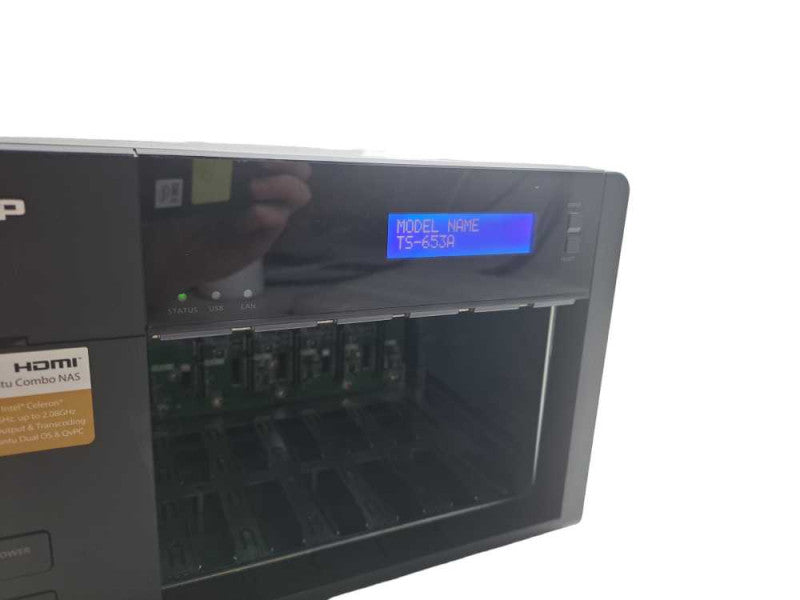 QNAP TS-653A | 1.6GHz Quad-Core 4GB DDR3 | 6x Bay NAS System )
