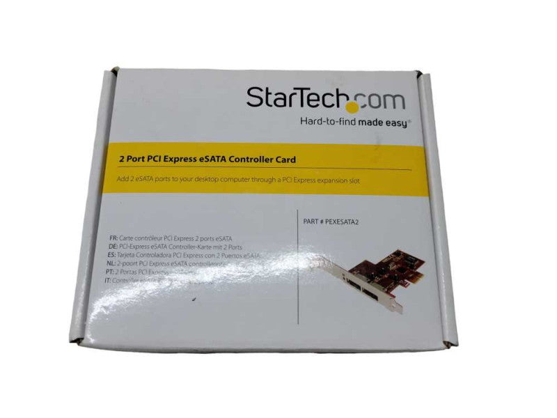 2-Port PCI Express eSATA Controller card Q%