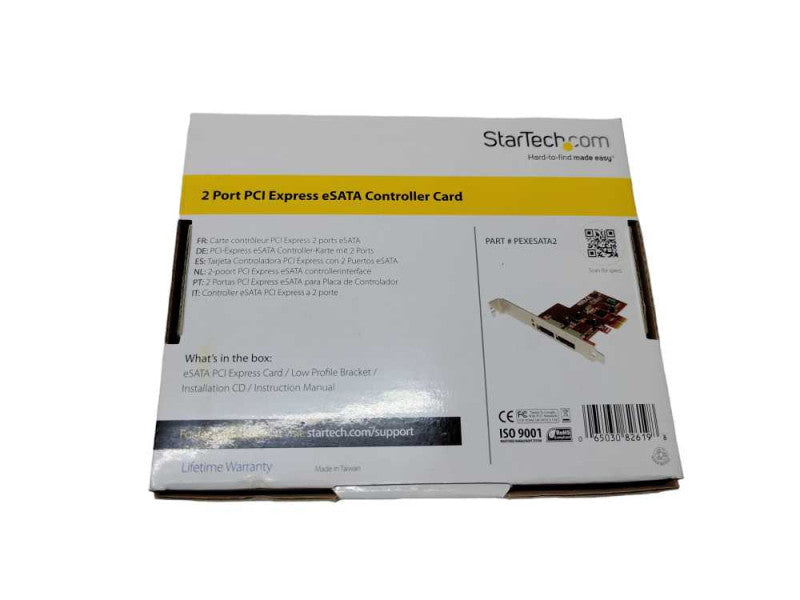 2-Port PCI Express eSATA Controller card Q%
