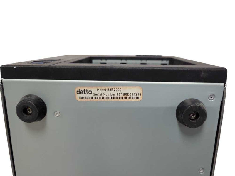 Datto S3B2000 4 Bay NAS Xeon D-1521 2.4GHz 32GB RAM, 120GB SSD, READ _