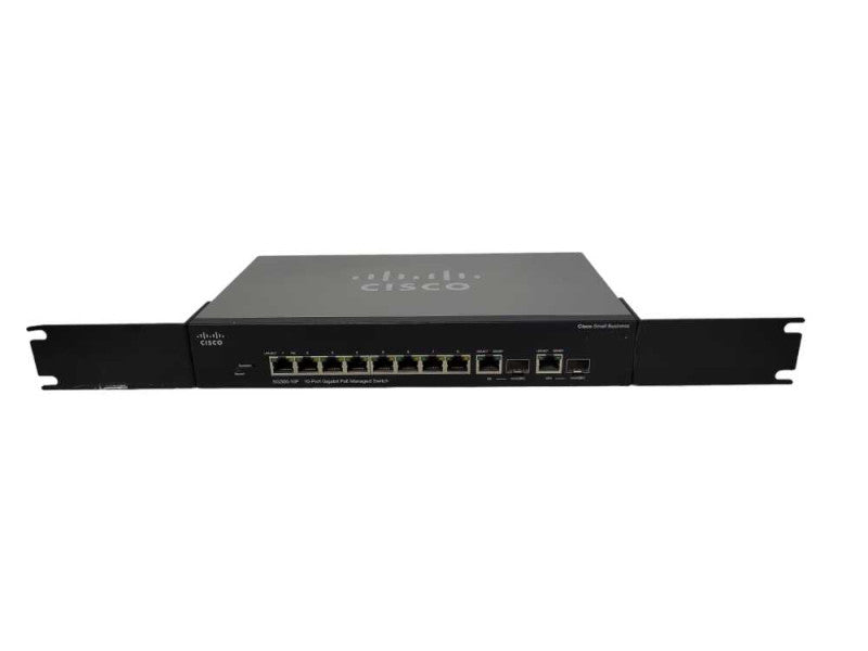 Cisco Systems SG300-10P 10-Port Gigabit PoE Managed switch Q_