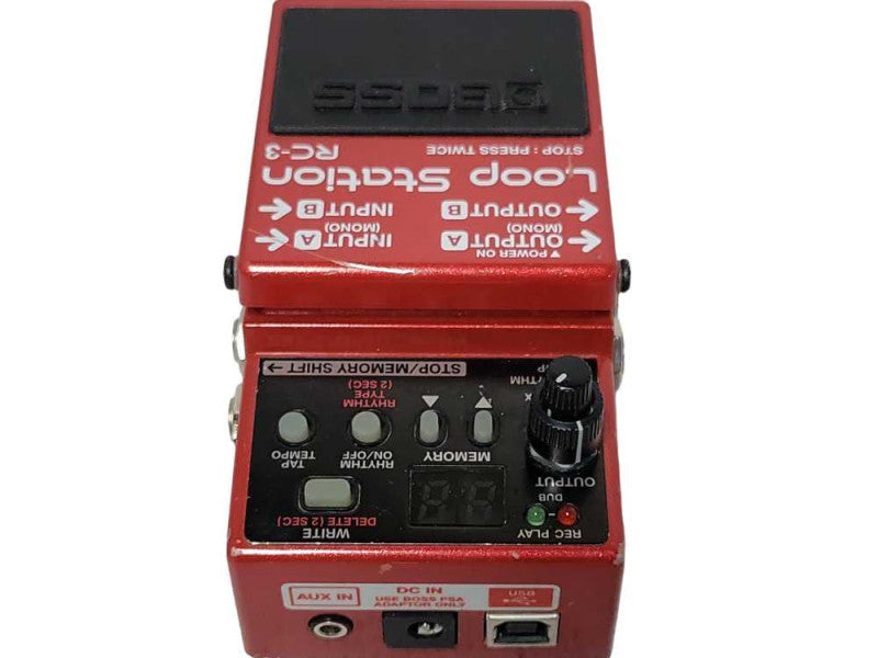 Boss RC-3 Loop Station Pedal, READ _
