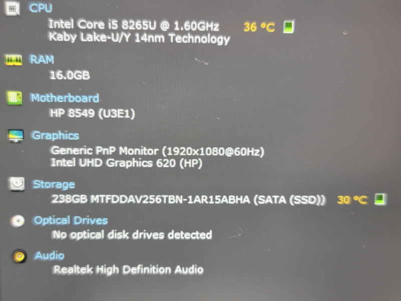 HP EliteBook 840 G6| i5-8265U| 16GB DDR4| 256GB SSD  Î²