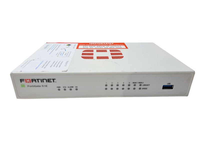 Fortinet FortiGate 51E | Firewall Security Appliance | Factory Reset | FG-51E )