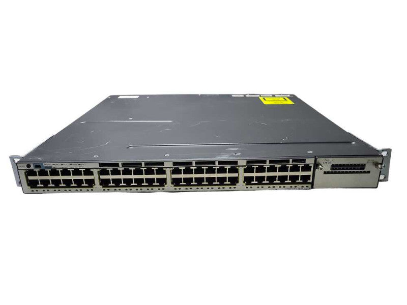 Cisco WS-C3750X-48P-S | 48 Port Gigabit PoE+ Ethernet Switch | 2x 715W PSU $