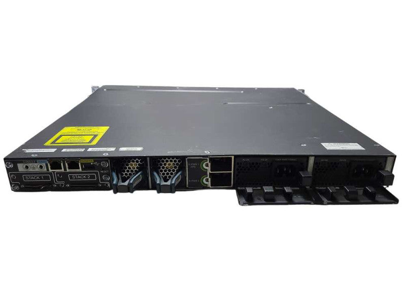Cisco WS-C3750X-48P-S | 48 Port Gigabit PoE+ Ethernet Switch | 2x 715W PSU $