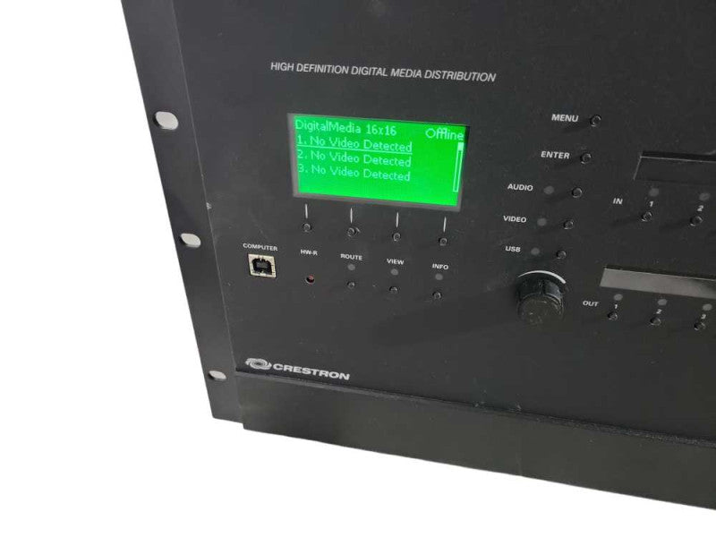 Crestron DM-MD 16x16 Digital Media Switcher w/ Cards !