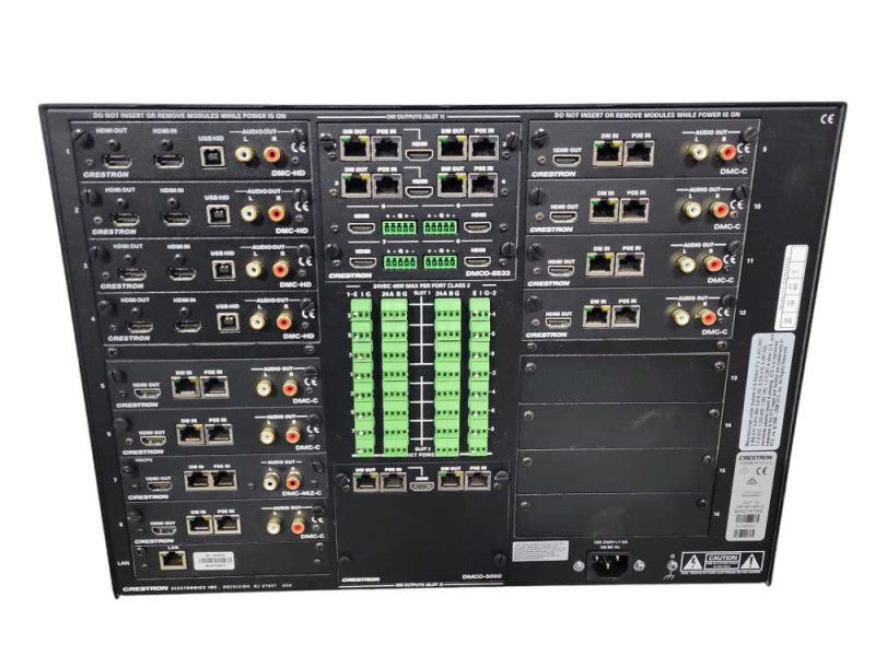 Crestron DM-MD 16x16 Digital Media Switcher w/ Cards !