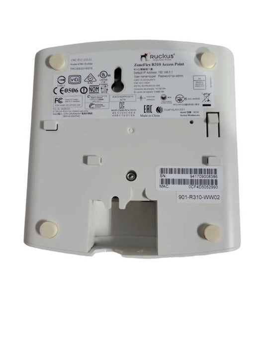 Ruckus ZoneFlex R310 Access Point 901-R310-US02 !