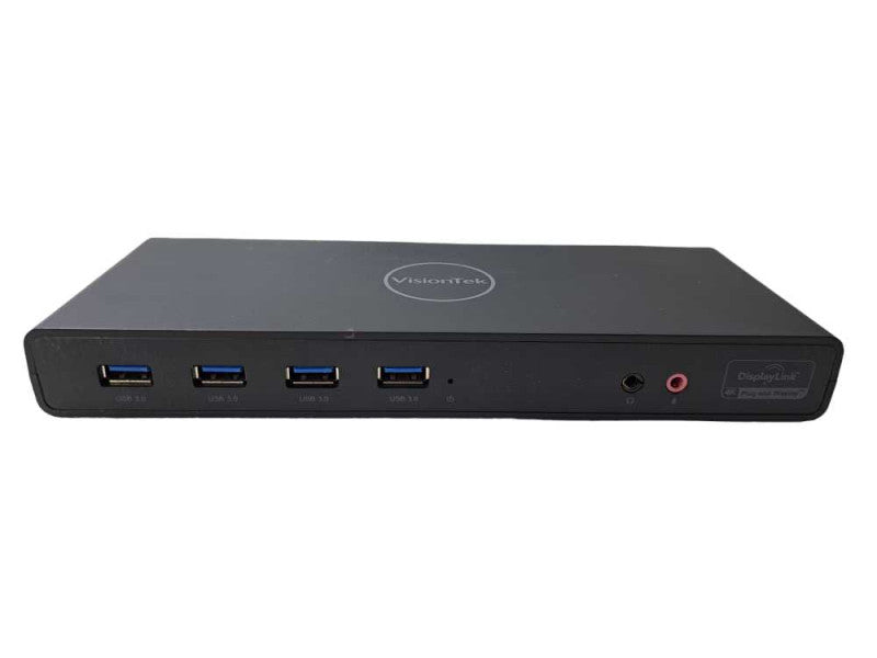 VisionTek VT4000 Dual 4K DisplayLink USB-C Docking Station | Tested )