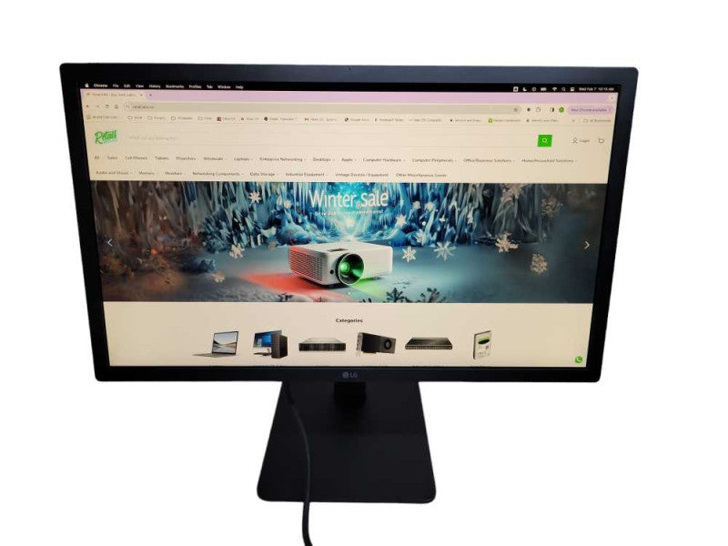 LG 22\\" Class UltraFine 4K IPS LED Monitor (22MD4KA-B)Thunderbolt 3 USB Type-C %