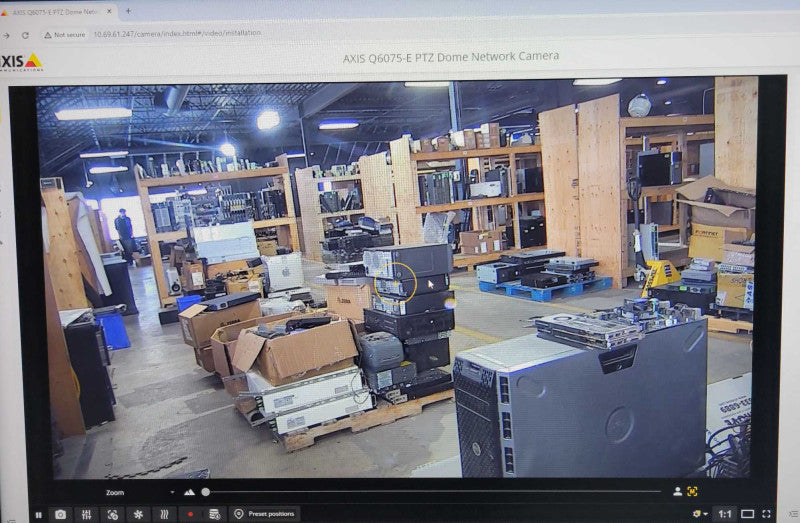 AXIS Q6075-E PTZ Dome Network Camera, 01752-001-01 _