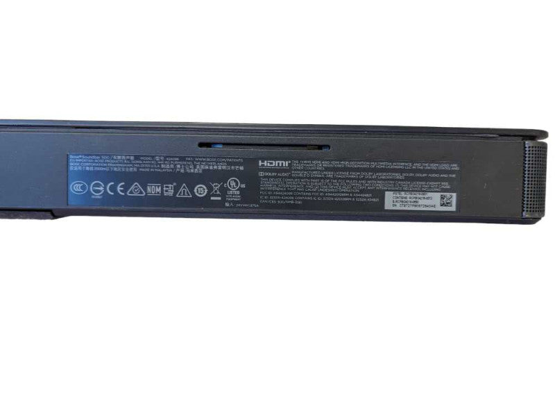 Bose SoundBard 500 & Bass Module 500 with remote control plz READ  -