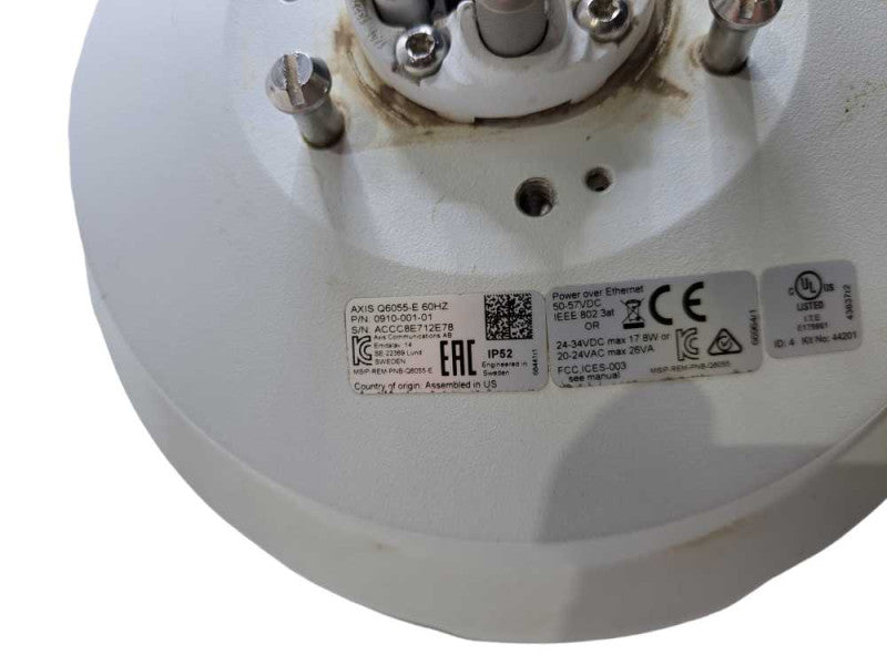 Axis Q6055-E 60Hz PTZ Outdoor Camera 32x Optical Zoom | *READ* )