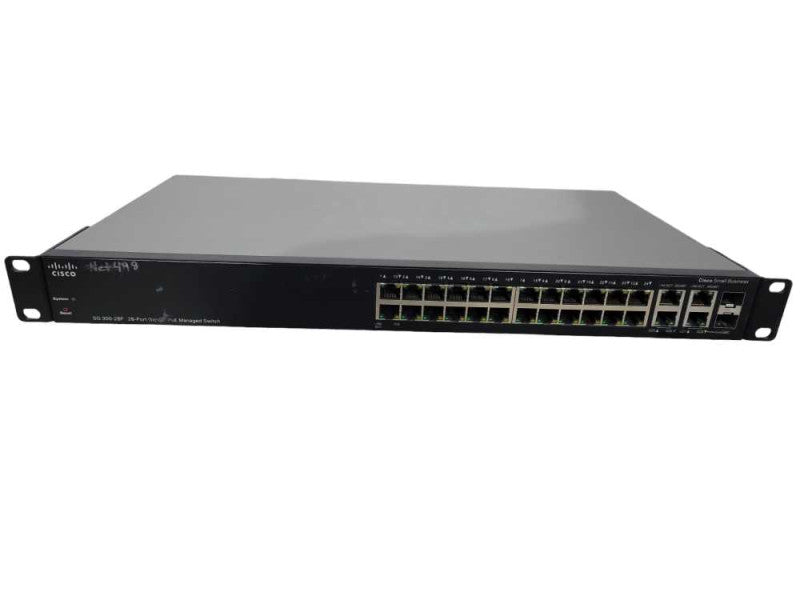 Cisco SG300-28P | 28-Port Gigabit PoE Managed Network Switch !