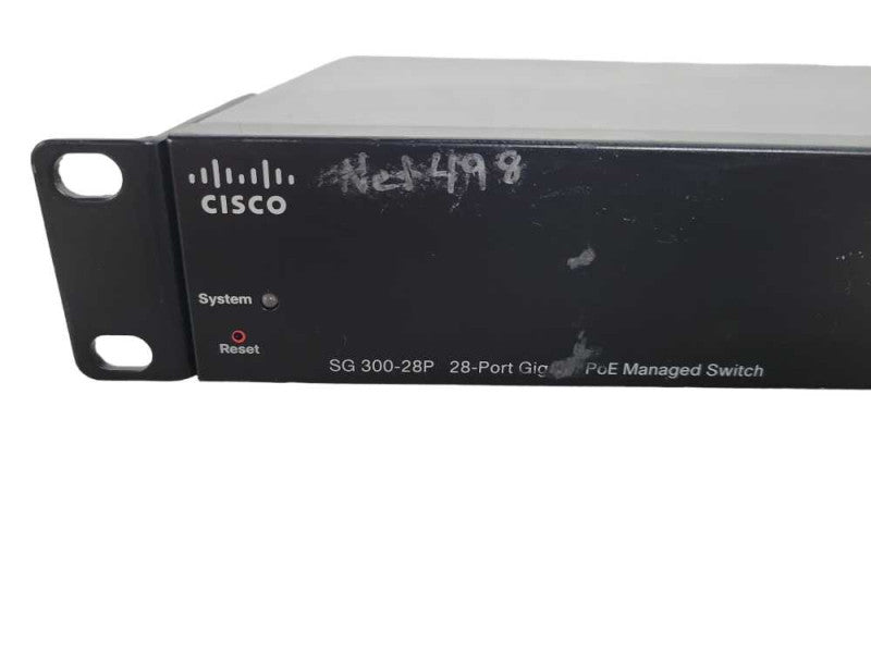 Cisco SG300-28P | 28-Port Gigabit PoE Managed Network Switch !