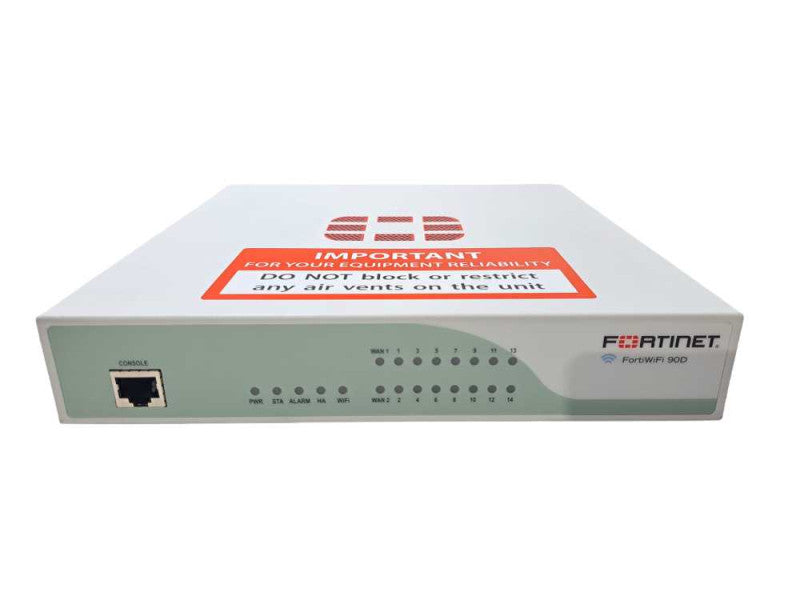 Fortinet FortiWifi 90D | Network Security Firewall | Factory Reset | FWF-90D )