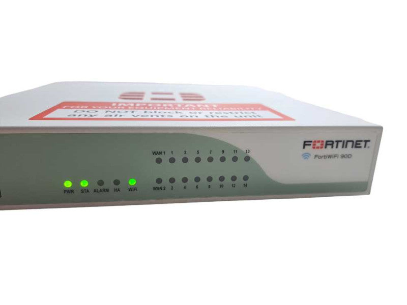 Fortinet FortiWifi 90D | Network Security Firewall | Factory Reset | FWF-90D )