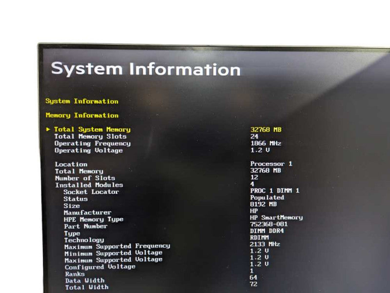HP ProLiant ML350 Gen9 E5-2620 v3 @2.40Ghz 32GB RAM P440ar RAID -
