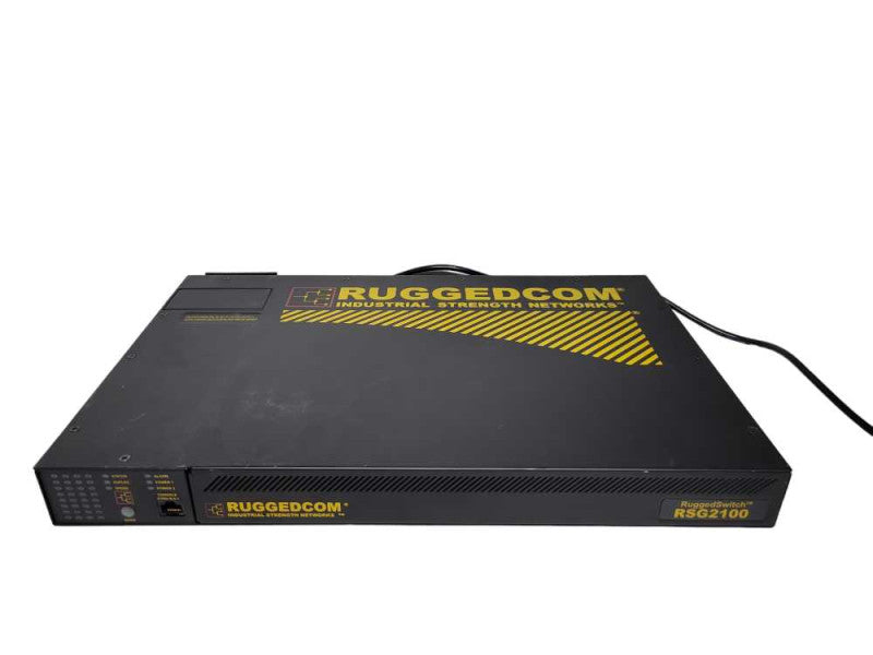 Siemens RuggedCom RSG2100-R-RM-HI Modular Fiber Optic Network Switch %
