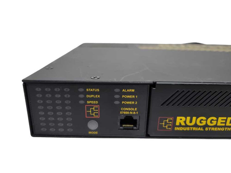 Siemens RuggedCom RSG2100-R-RM-HI Modular Fiber Optic Network Switch %