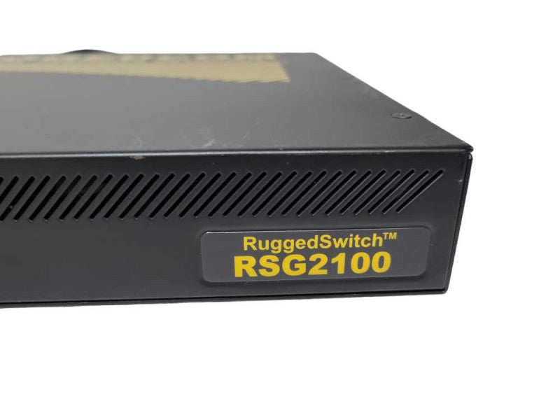 Siemens RuggedCom RSG2100-R-RM-HI Modular Fiber Optic Network Switch %