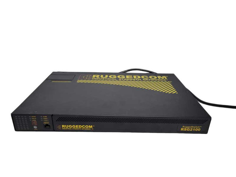 Siemens RuggedCom RSG2100-R-RM-HI Modular Fiber Optic Network  Switch %