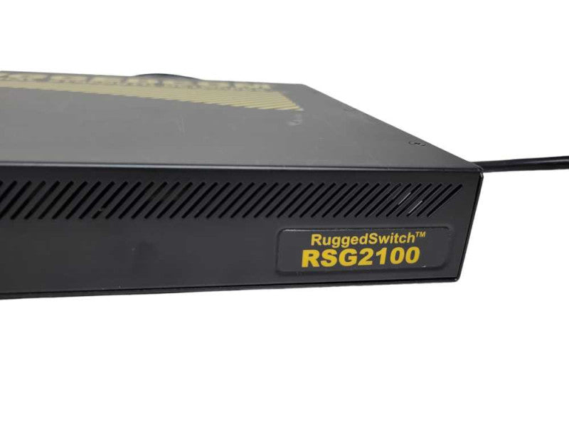 Siemens RuggedCom RSG2100-R-RM-HI Modular Fiber Optic Network  Switch %