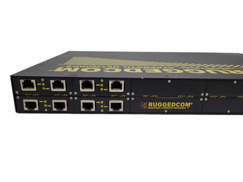 Siemens RuggedCom RSG2100-R-RM-HI Modular Fiber Optic Network  Switch %