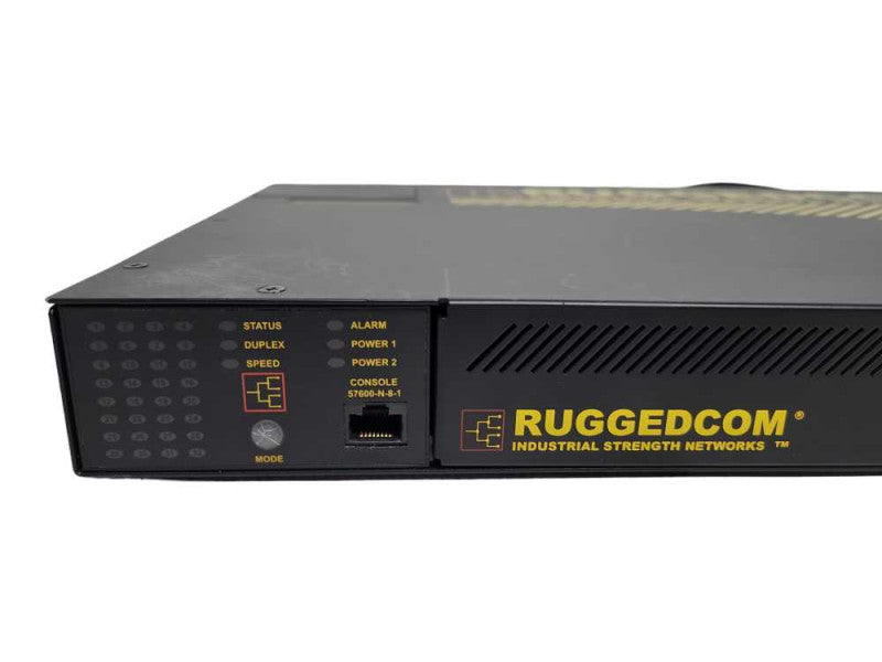 Siemens RuggedCom RSG2100-R-RM-HI Modular Fiber Optic Network  Switch %