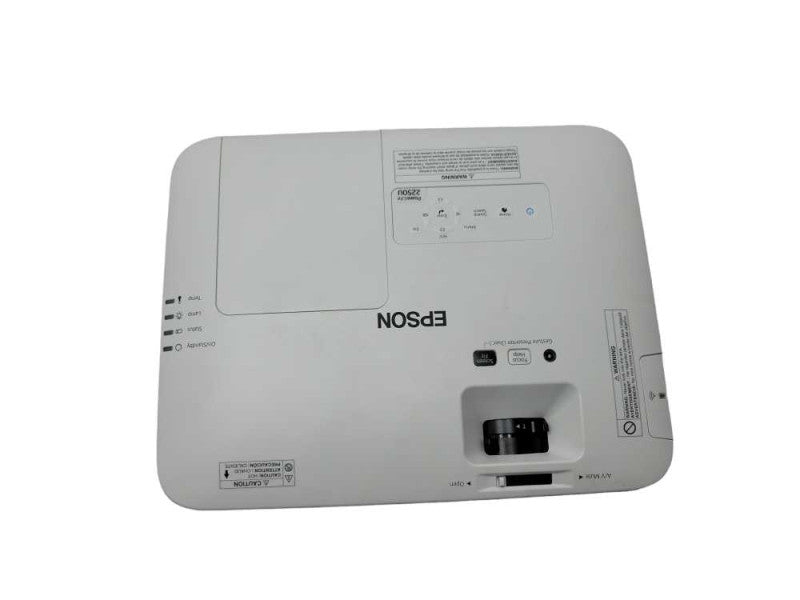 Epson/Crestron PowerLite 2250U Full HD WUXGA H871A Projector, 410 Hours _