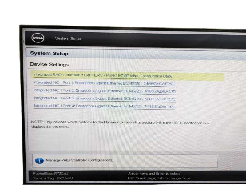 DELL PowerEdge R720xd 2x Intel Xeon E5-2670 0 @ 2.60Ghz 128GB RAM H710p RAID  -