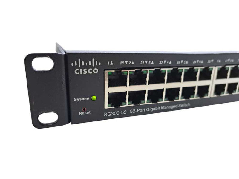 Cisco SG300-52 | 52-Port Gigabit Managed Switch | 2x SFP | SRW2048-K9 V03 )
