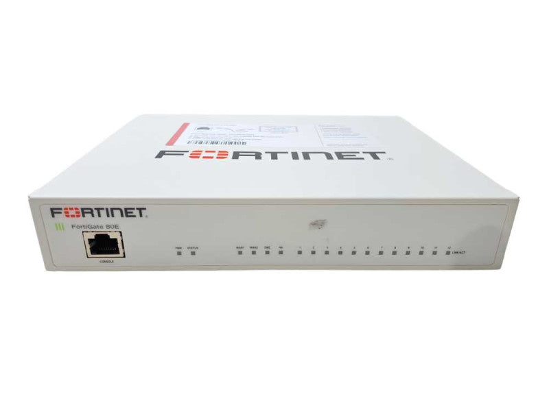 Fortinet FortiGate 80E | 14-Port Firewall Appliance | Factory Reset | FG-80E )