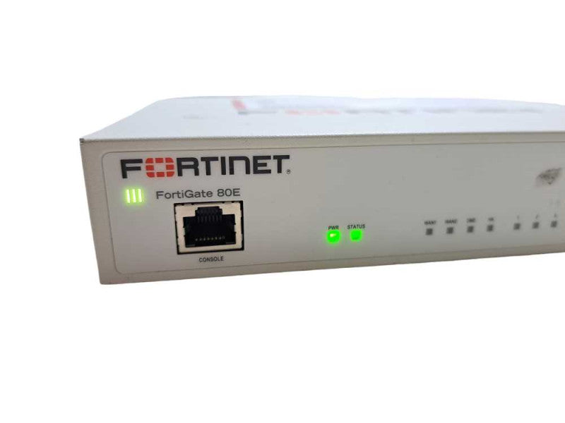 Fortinet FortiGate 80E | 14-Port Firewall Appliance | Factory Reset | FG-80E )