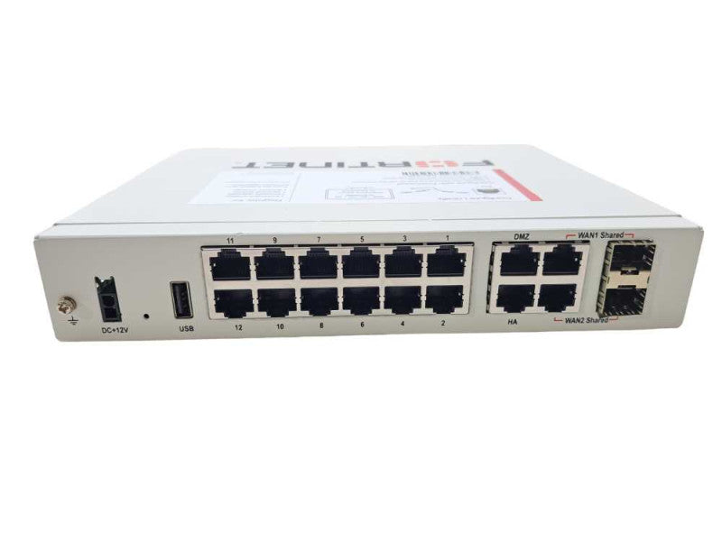 Fortinet FortiGate 80E | 14-Port Firewall Appliance | Factory Reset | FG-80E )