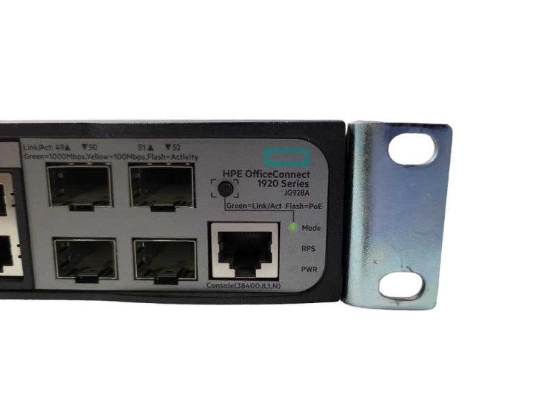 HP JG928A OfficeConnect 1920-48G-PoE+ Gigabit Ethernet Switch Q_
