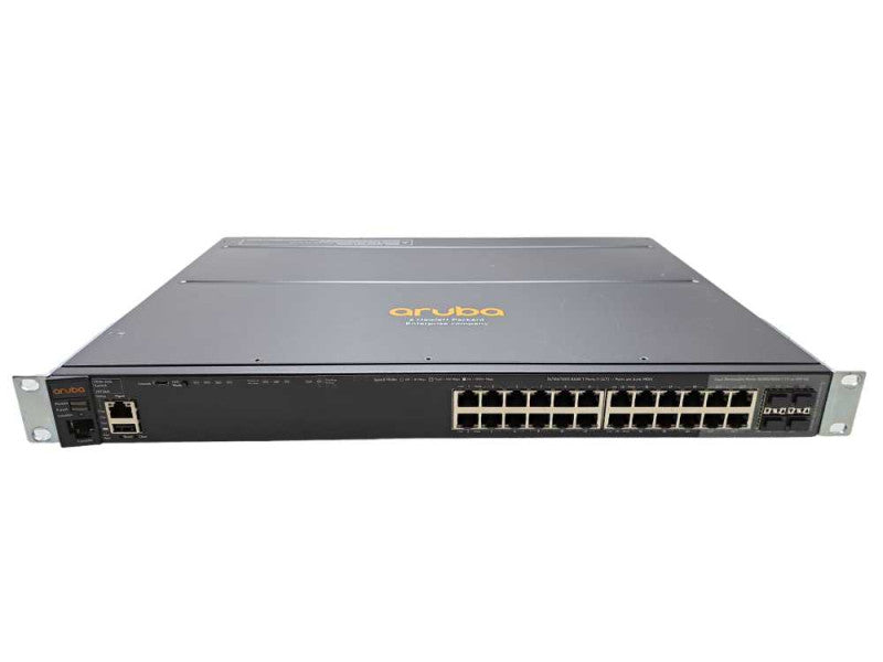HPE Aruba J9726A 2920-24G | 24-Port Managed Gigabit Switch w/ Ears )