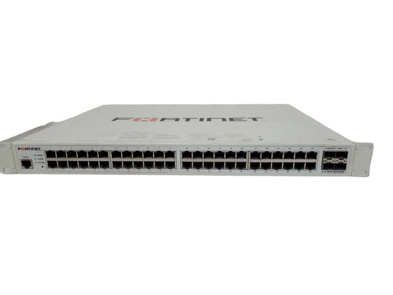 Fortinet FortiSwitch FS-148E-POE 48-Port PoE Managed Switch, READ _