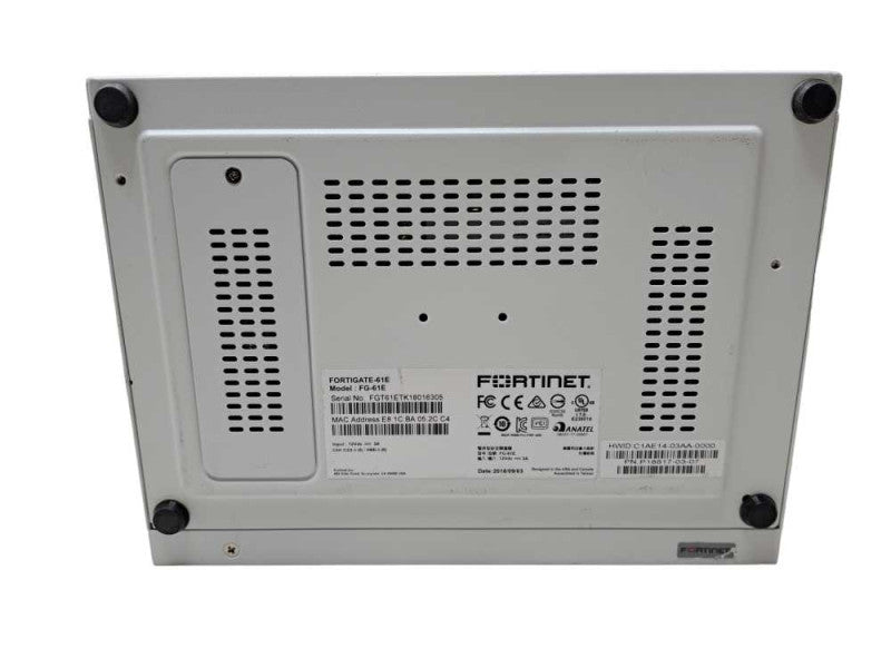 Fortinet Fortigate 61E | Network Security Firewall Appliance No SSD *READ* )