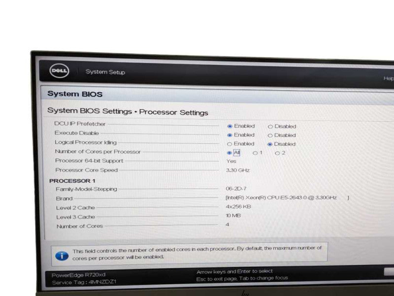 DELL R720xd Intel Xeon E5-2643 0 @3.30GHz 32GB RAM, H710P mini RAID  -