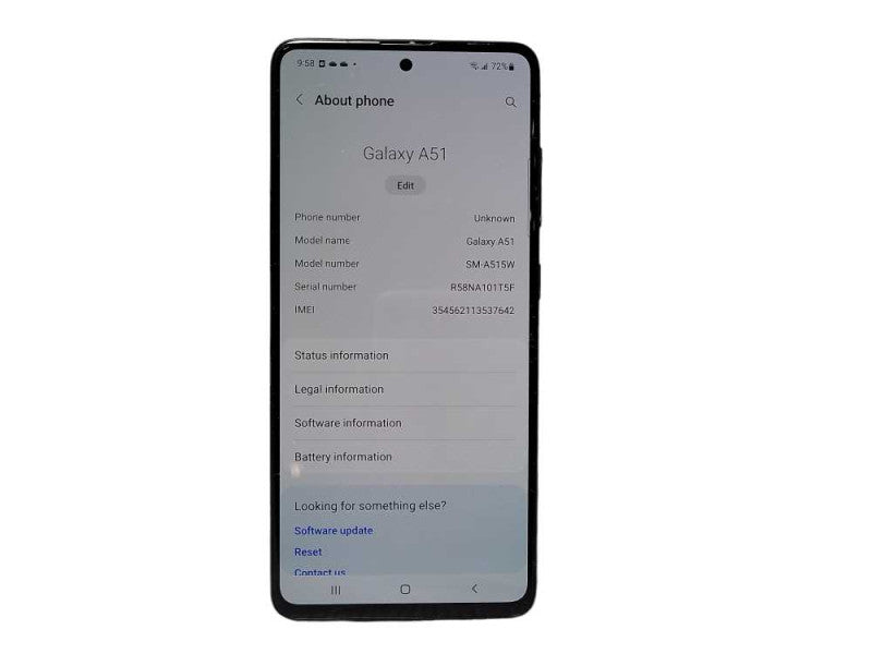 Samsung Galaxy A51 64GB (SM-A515W) - READ $