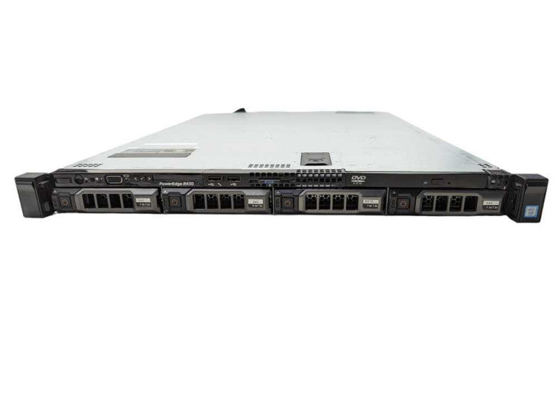 DELLPowerEdge R430 Intel Xeon E5-2623 v4 @2.60Ghz 32GB RAM H330 mini READ   -