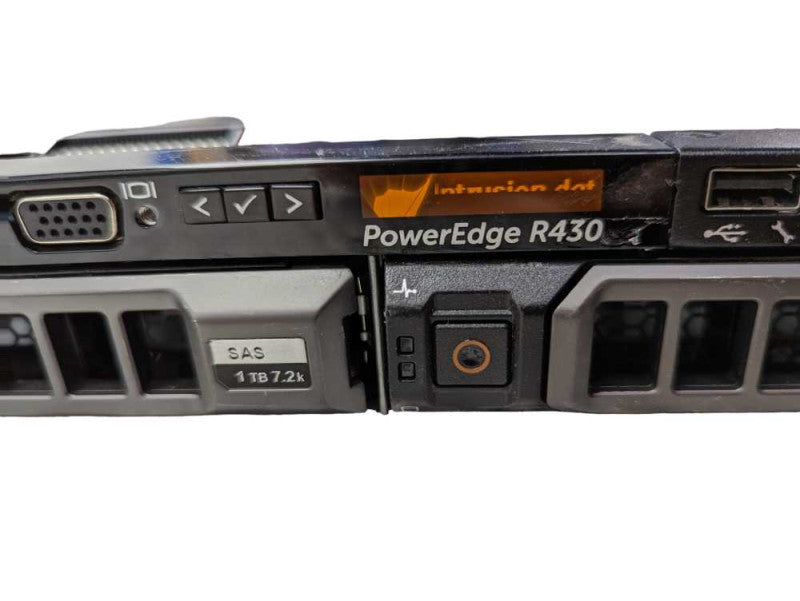 DELLPowerEdge R430 Intel Xeon E5-2623 v4 @2.60Ghz 32GB RAM H330 mini READ   -