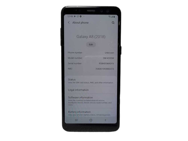Samsung Galaxy A8 32GB (SM-A530W) - READ $
