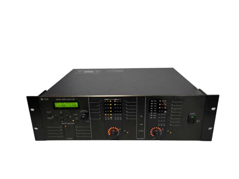 TOA D-901 Digital Mixer w/ Rackmount Brackets, READ _