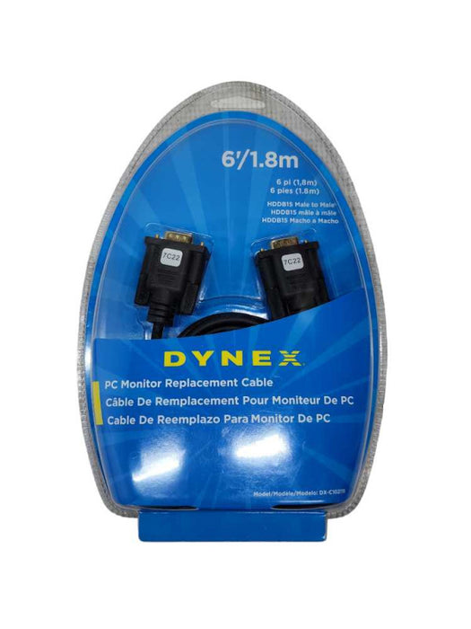 DYNEX 6\\' - PC Monitor VGA Replacement Cable %