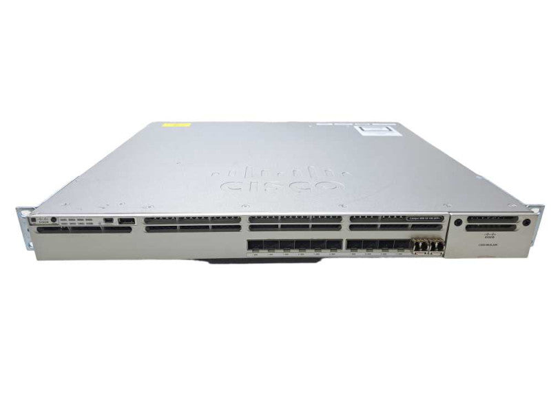 Cisco WS-C3850-12XS-S | 12 Port 10G SFP+ IP Base Switch | 1x 350W PSU )